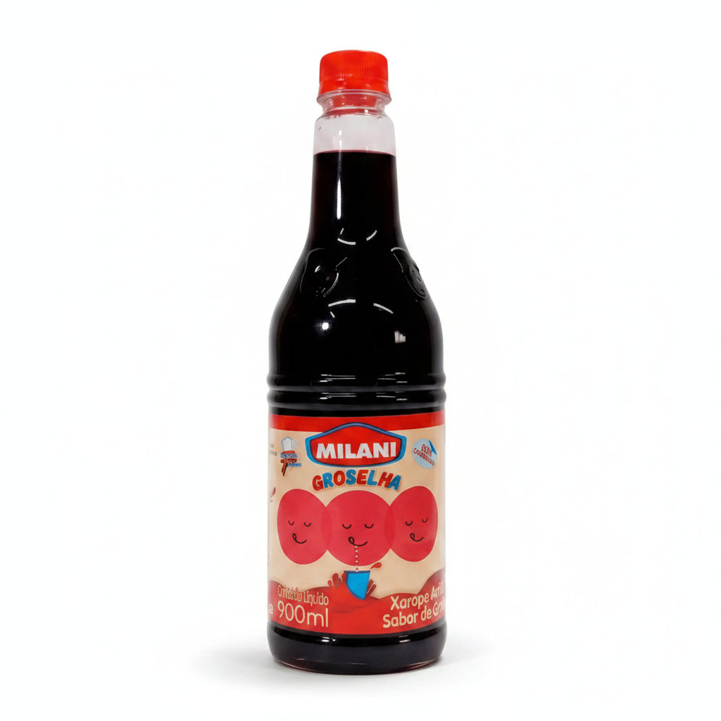 Xarope Groselha Milani 900 Ml